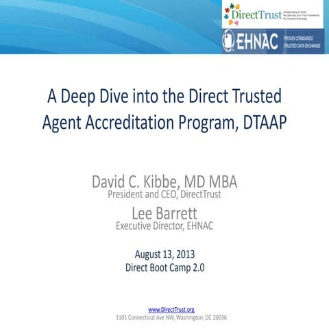 Direct 2.0 Boot Camp: Deep Dive Into the Direct Trusted Agent Accreditation P...