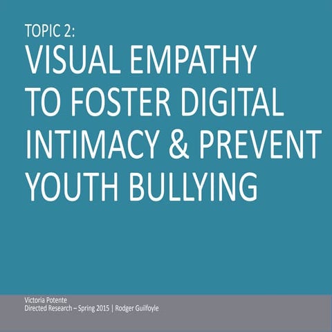 Directed research 050114_EmpathyinDigital