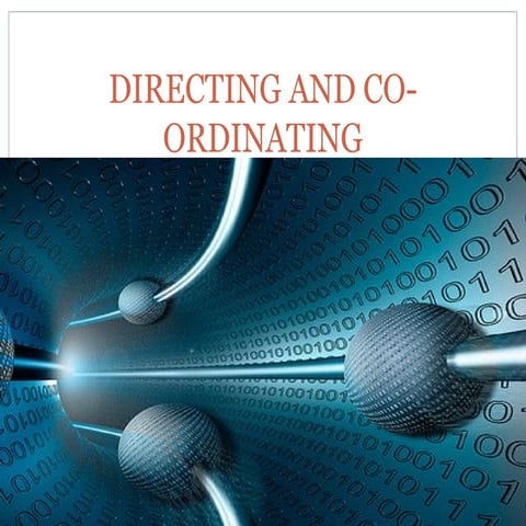 Directing - Management