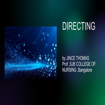 Directing
