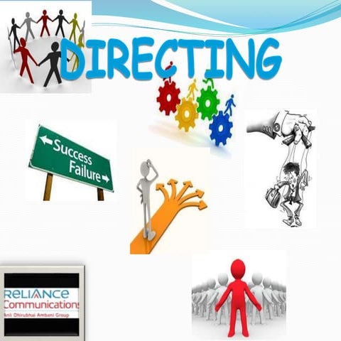 PPTS for Directing  Fourth Managerial Function