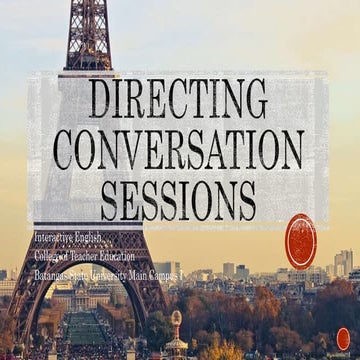 Directing conversation sessions