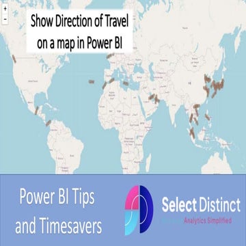 Direction of travel on a map in Power BI.pptx