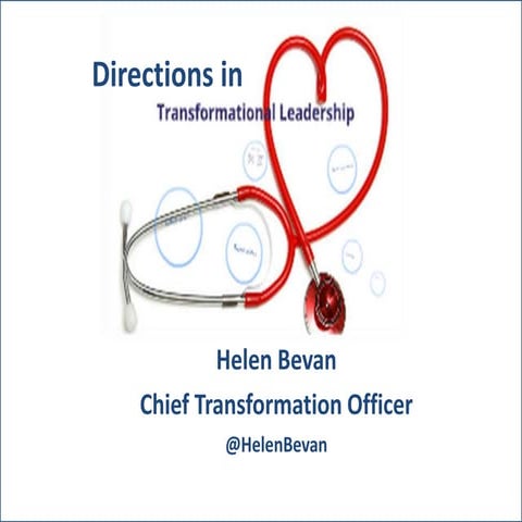 Directions in transformational leadership: 