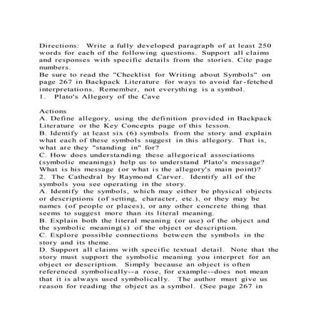 The Allegory of the Cave | PPTX