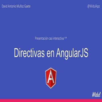 Directivas en angular js