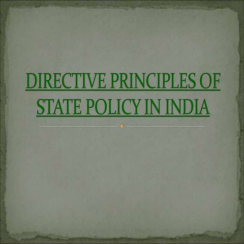 DIRECTIVE PRINCIPLES 22APRIL 2022.ppt