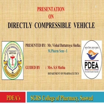 Directly Compresible Vehicle By Mr. Vishal Shelke