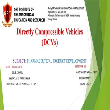 Directly Compressible Vehicles (DCVs).pptx