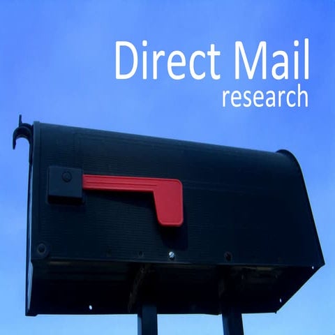 Direct Mail Market Research | PPT