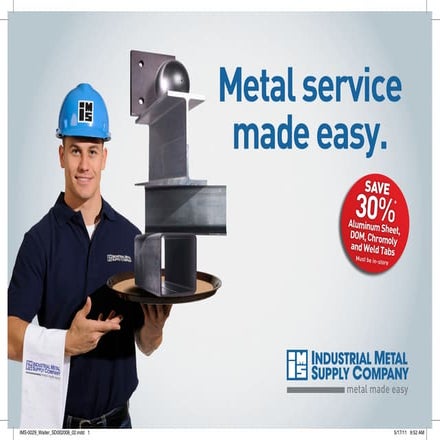 Direct Mail Piece - Metal Service