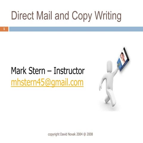 Direct Mail Ucla Spring 2011
