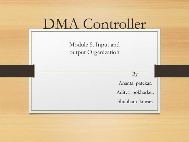 Direct memory access