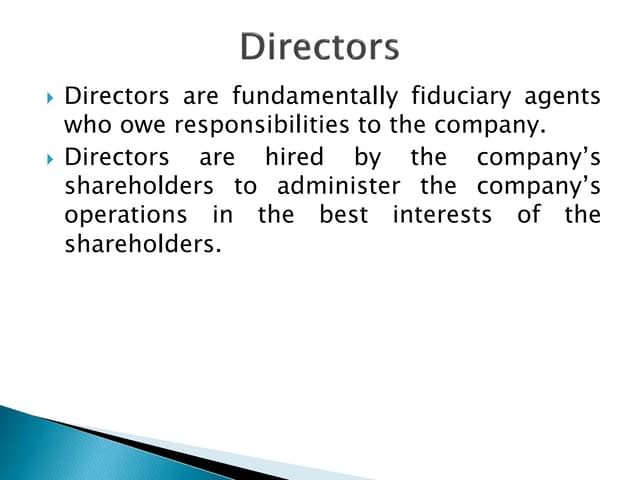 Director | PPT