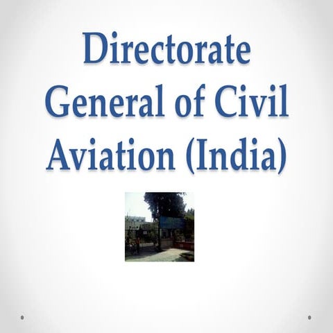 Directorate general of civil aviation (india)