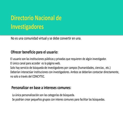 Directorio de Concytec, Digital 5