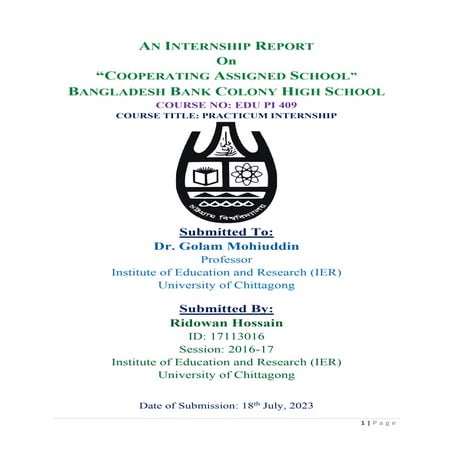 Internship Report (Teaching Profession) .pdf