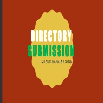 Directory Submission Guideline