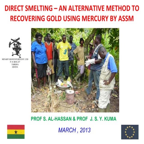 Direct smelting method