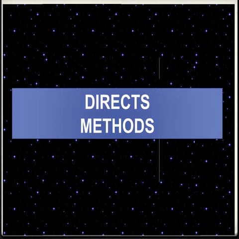 Directs Methods