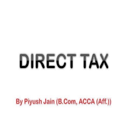 Direct tax
