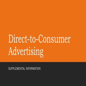 Direct to Consumer Advertising Slides.pdf