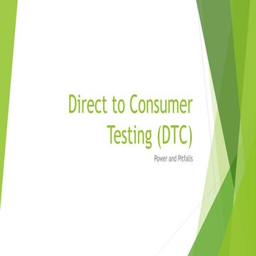 DTC Testing