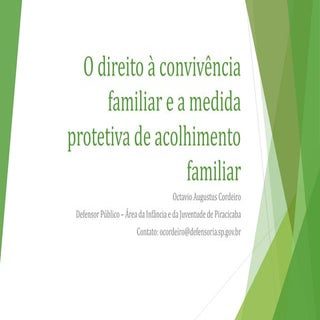Direito à Convivência Familiar (Oct...