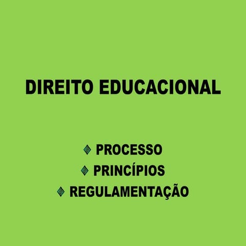 Direito Educacional