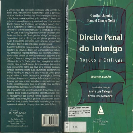 Direito penal do inimigo