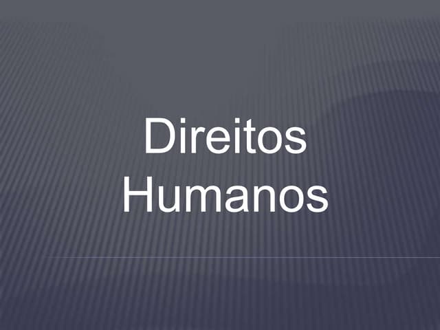 Direitos humanos