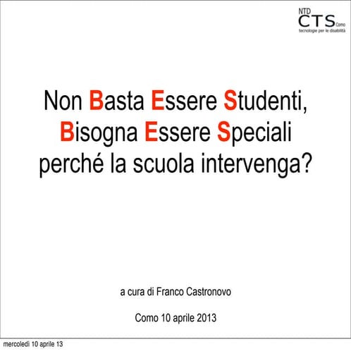 Direttiva 27 dicembre e circolare 6 marzo sui BES