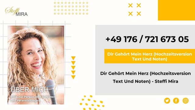 Dir Gehört Mein Herz Hochzeitsversion Noten Pdf Dir Gehört Mein Herz (Hochzeitsversion Text Und Noten) - Steffi Mira | PPT