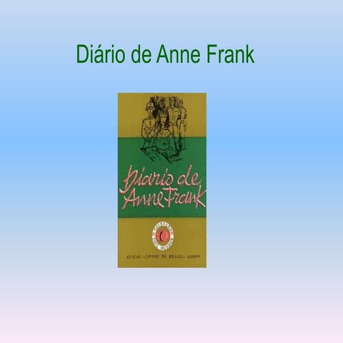 Diário de Anne Frank Ana 6ºC