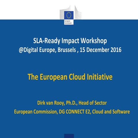 The European Cloud Initiative
