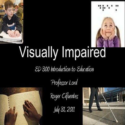 Disability blindness-Roger Cifuentes