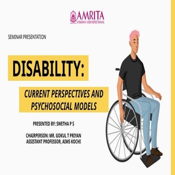 Presentation on psychosocial aspects of disability.pptx