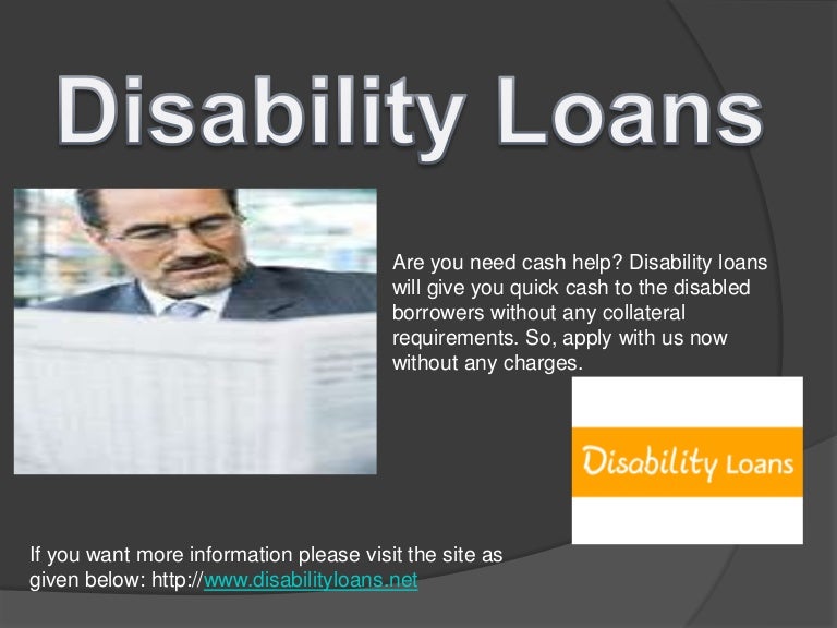 Disability Loans