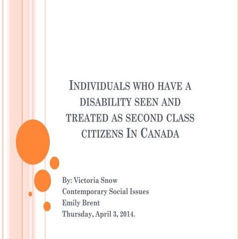 Disability Powerpoint