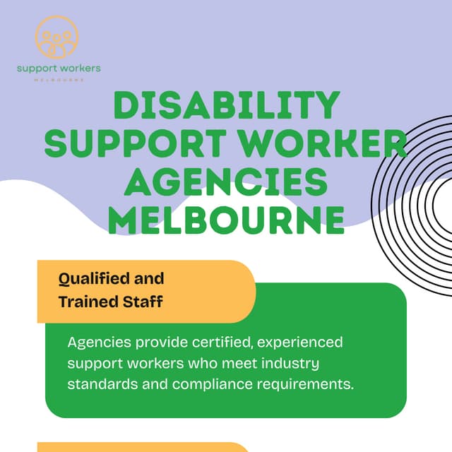 Disability Support Worker Agencies Melbourne - supportworkersmelbourne.com