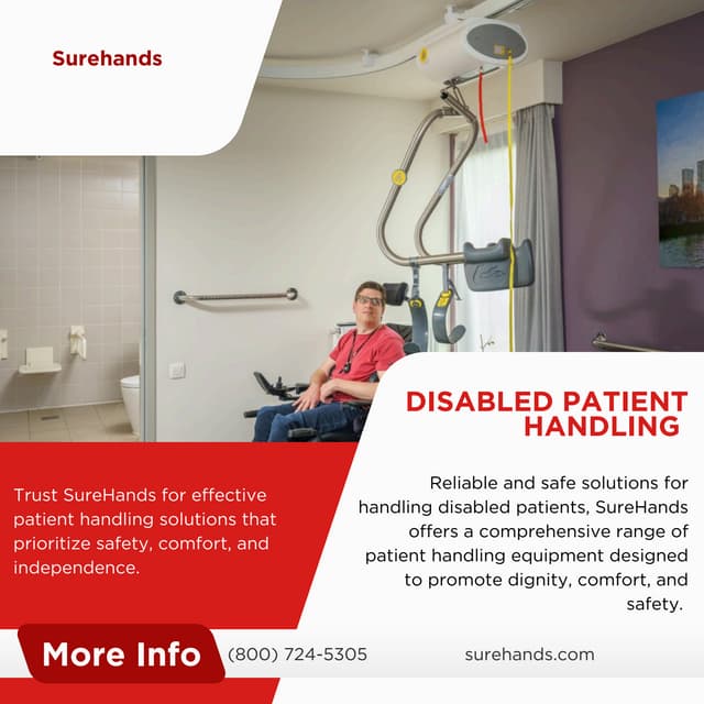 Best Disabled Patient Handling | Surehands | PDF