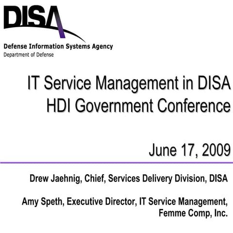 Disa Itsm V1.2