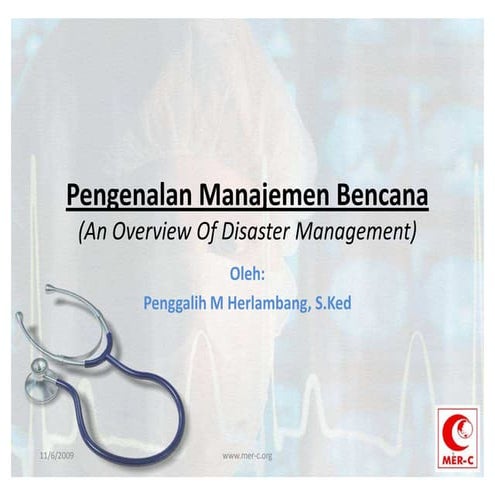 Disaster Manage