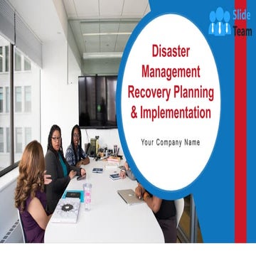 Disaster Management Recovery Planning And Implementation PowerPoint Presentat...