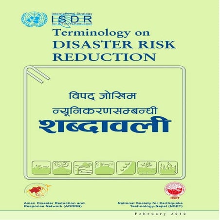 Disaster management terminologies