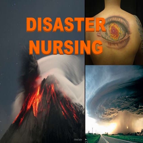 Disaster nursing