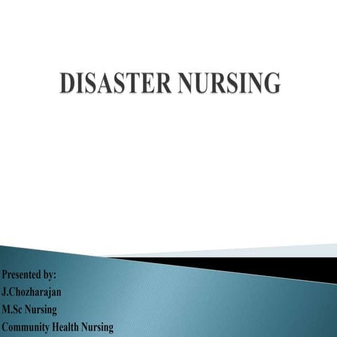 Disaster nursing