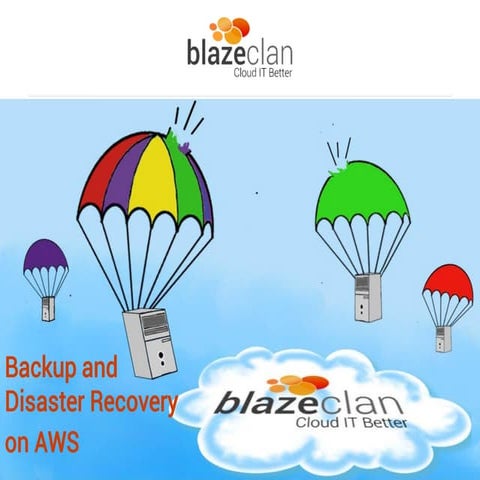 Backup & Disaster Recovery on AWS - An overview of our Approach