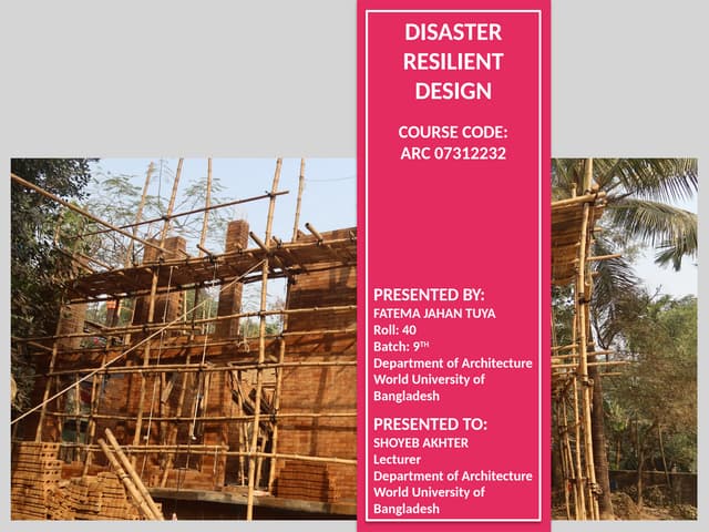Beautiful view of Disaster Resilient Infrastructure Design For Emergency Shelters