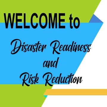 Disaster Readiness and Risk Reduction Module 1 | PDF